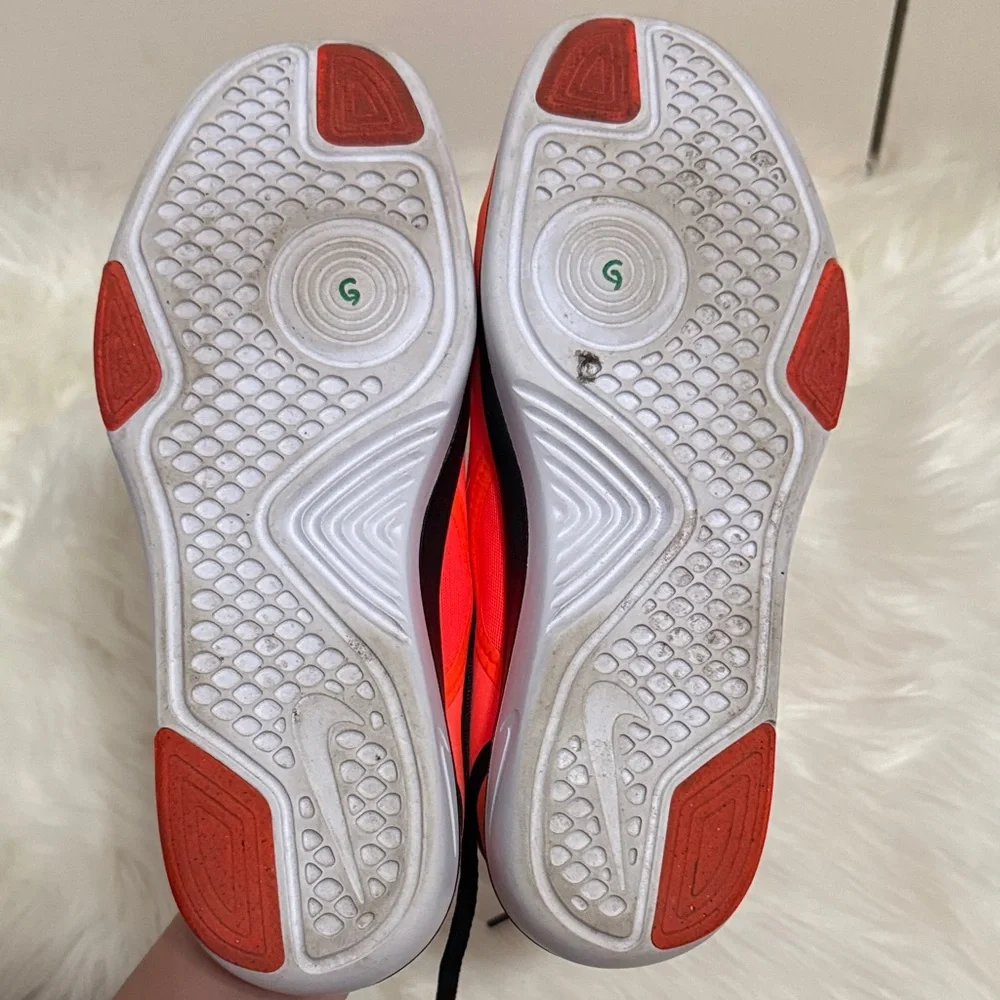 Nike Lunar Sculpt Cross Training Sneakers Lunarlon Neon Orange Athleisure Gym